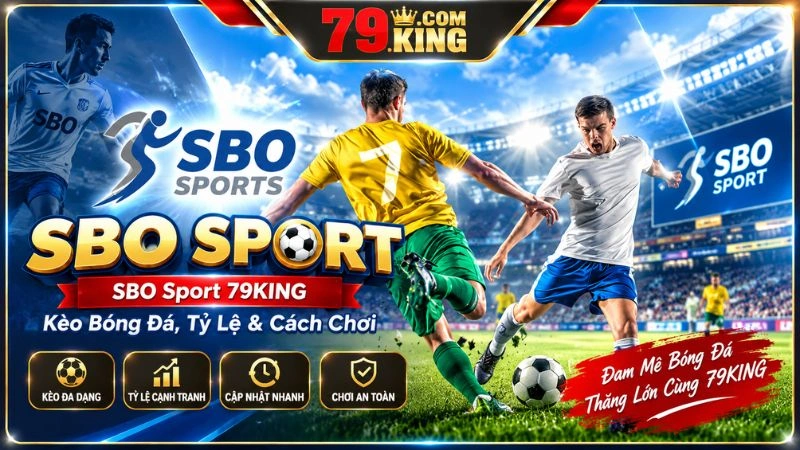 SBO Sport 79KING – Kèo Bóng Đá, Tỷ Lệ & Cách Chơi